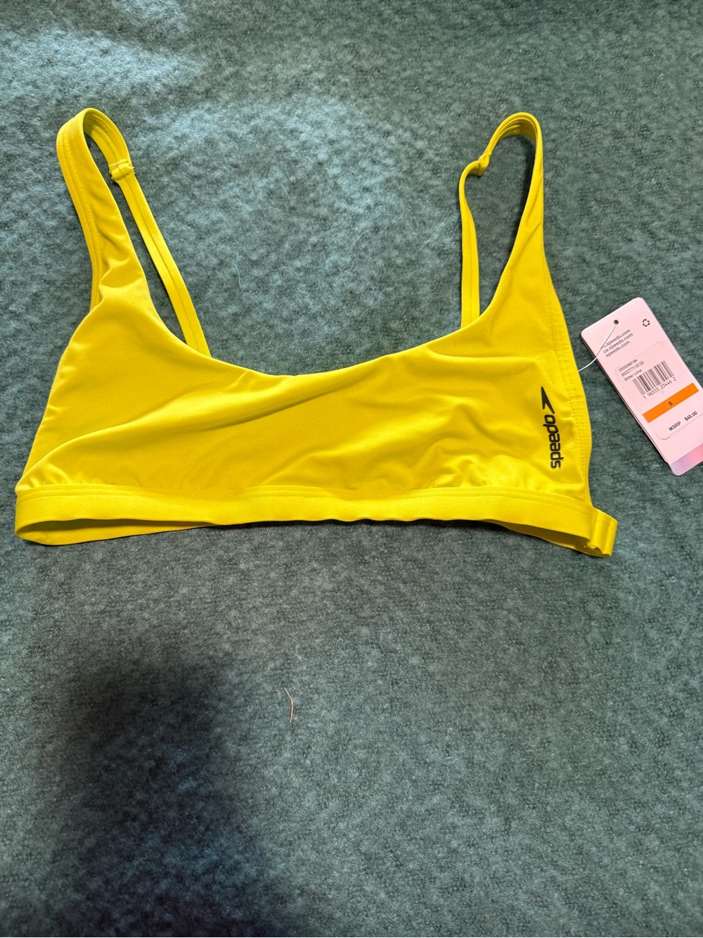 SPEEDO Multi Way Styling Bitter Lime S Sports Bra
